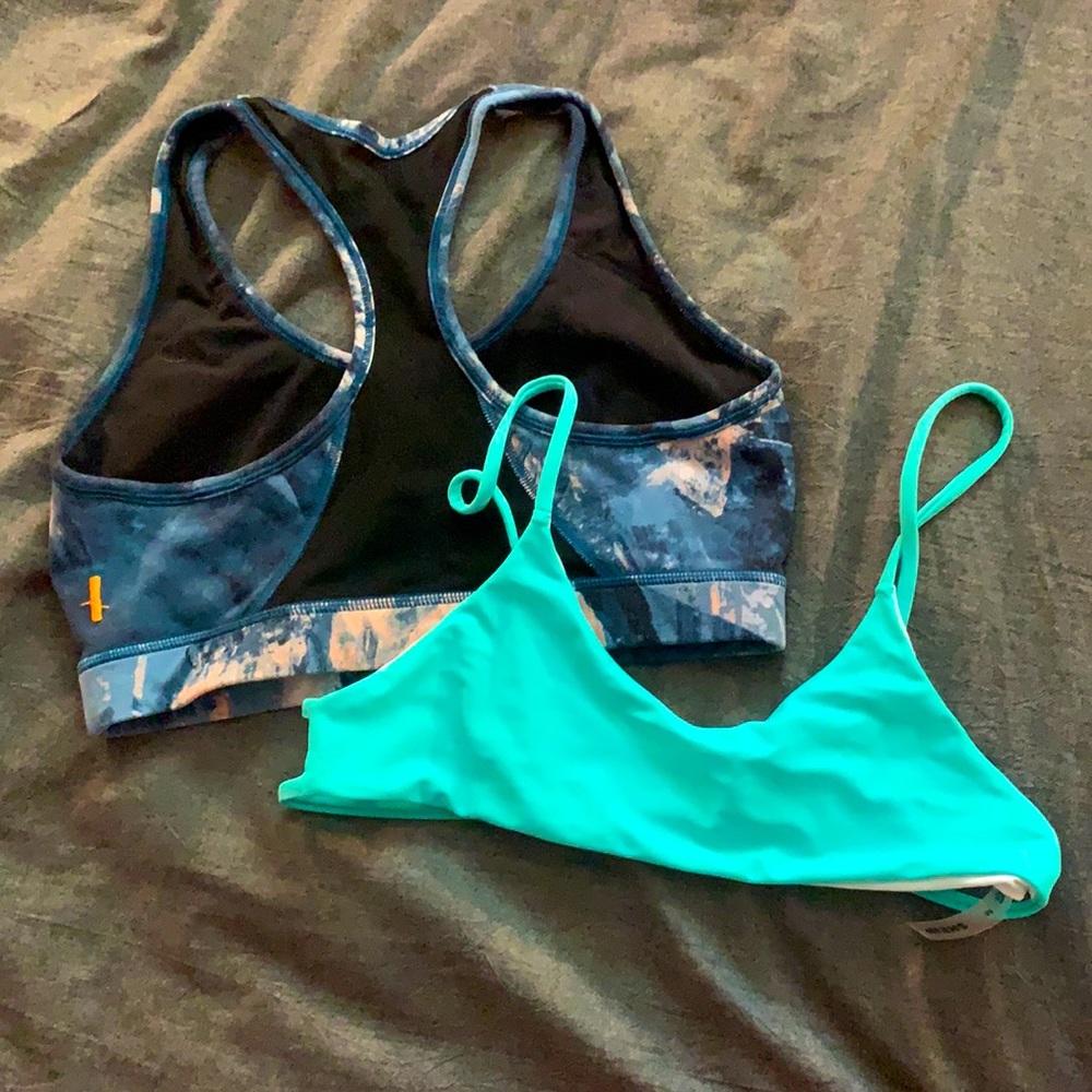 Turquoise Bikini Top